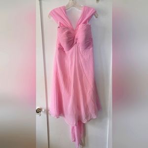 Elegant baby pink dress